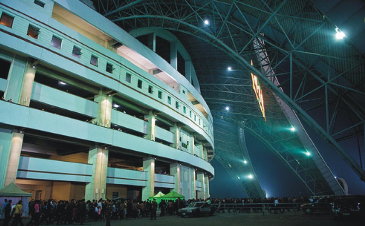 Rungrado 1st of May Stadium outdoor facade