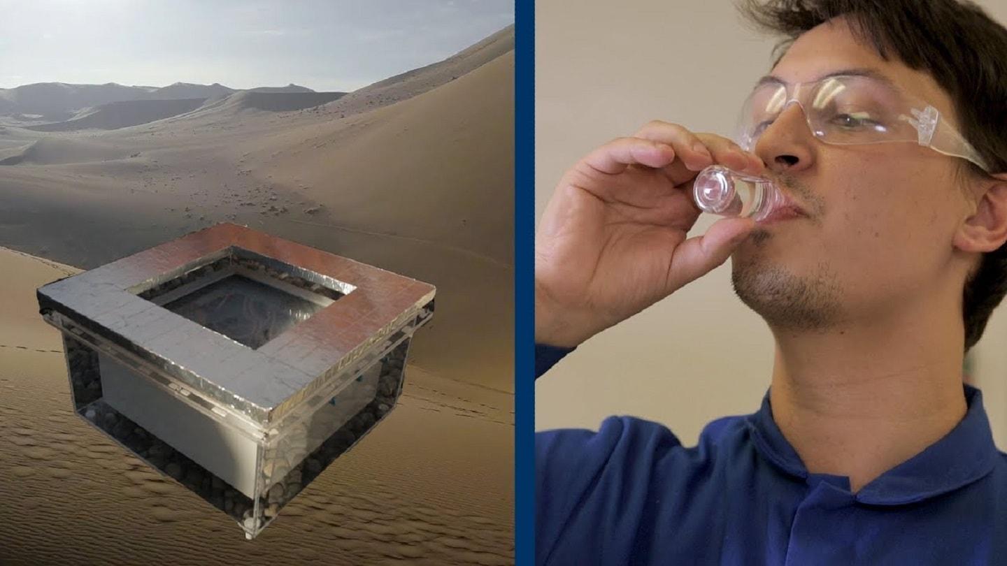 Omar Yaghi develops device to capture water from air 