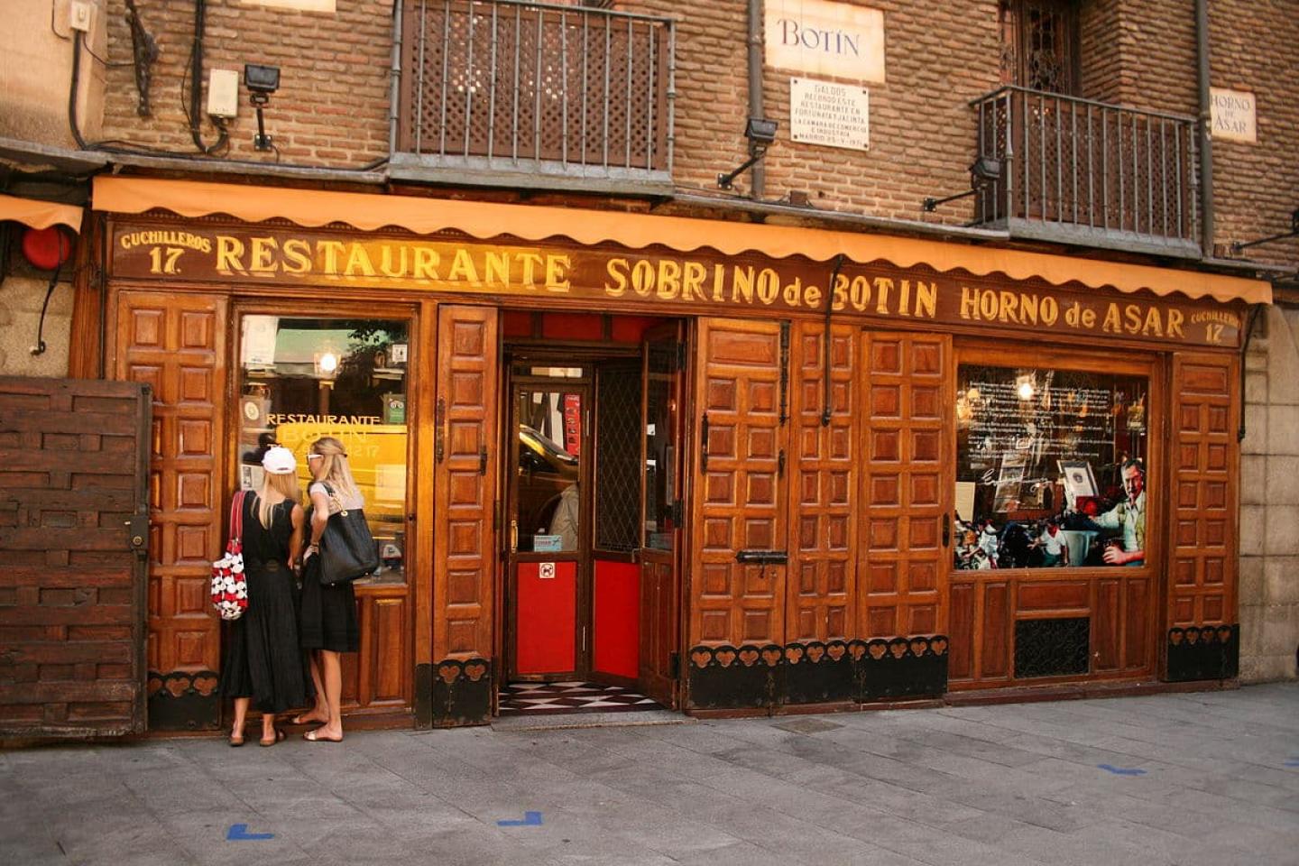 Sobrino de Botín restaurant