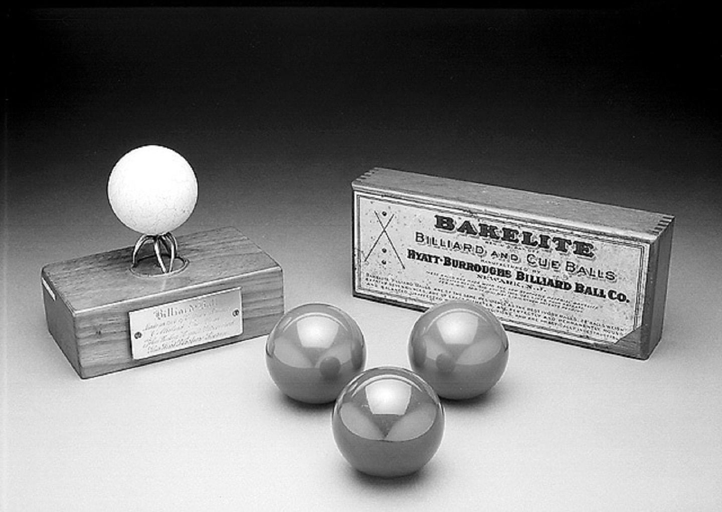 John Wesley Hyatt invented plastic to win a competition to find a new material to replace ivory in billiard balls John Wesley Hyatt invented plastic to win a competition to find a new material to replace ivory in billiard balls