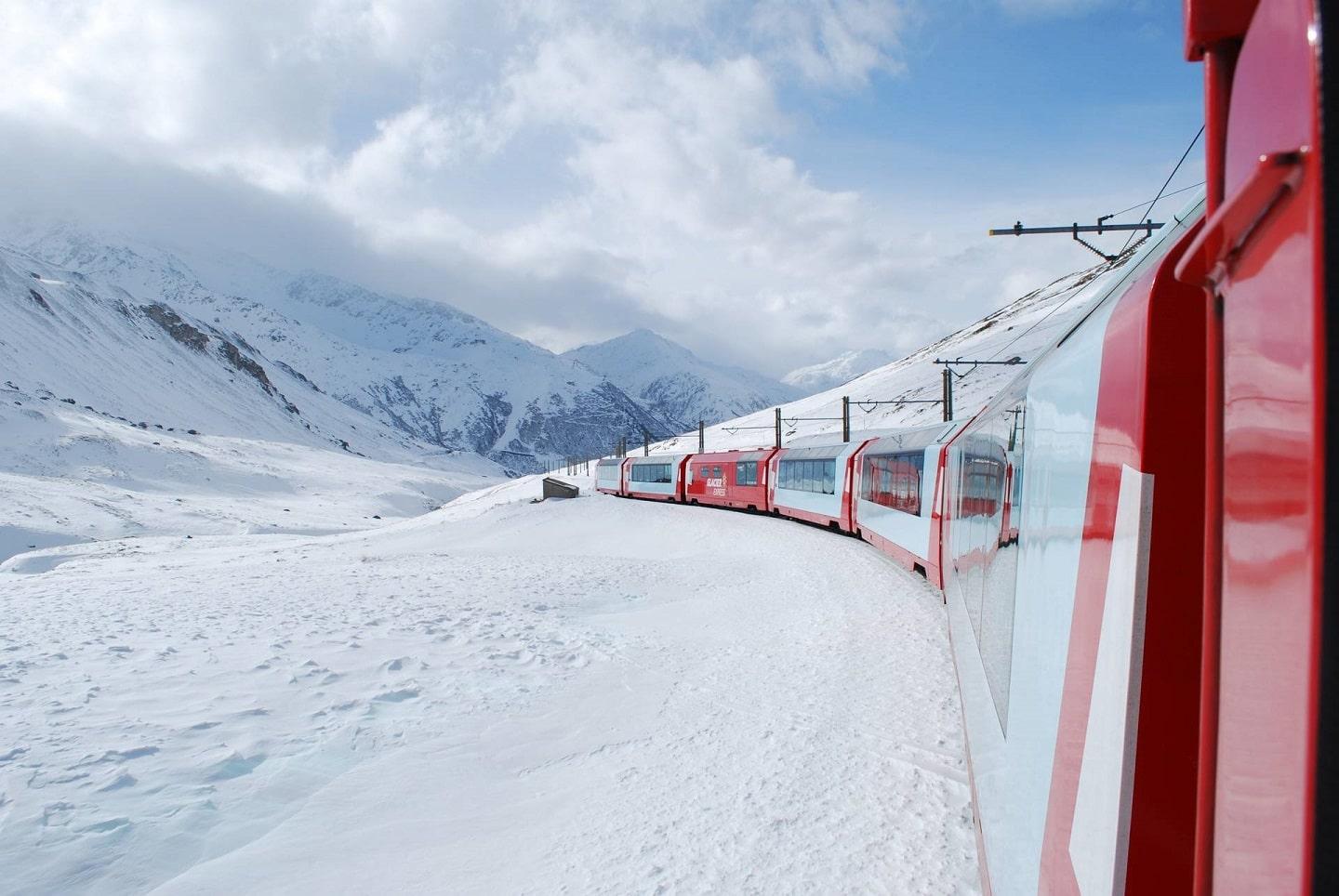 Glacier Express in Switzerland