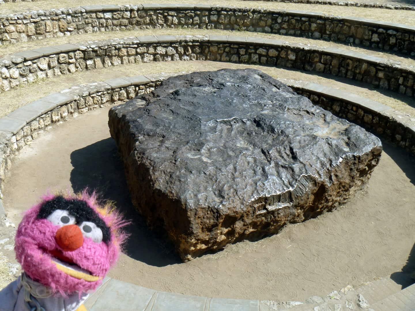 Hoba West meteorite crater