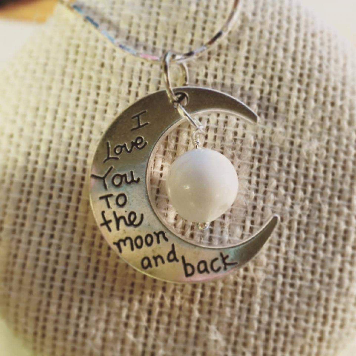 Necklace made of breast milk