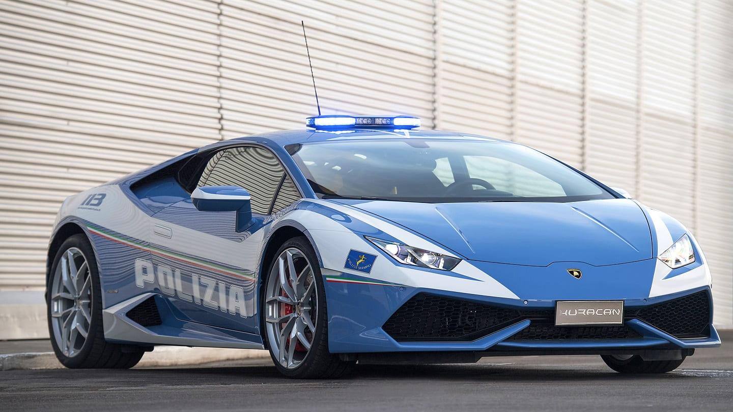 Lamborghini police Italy