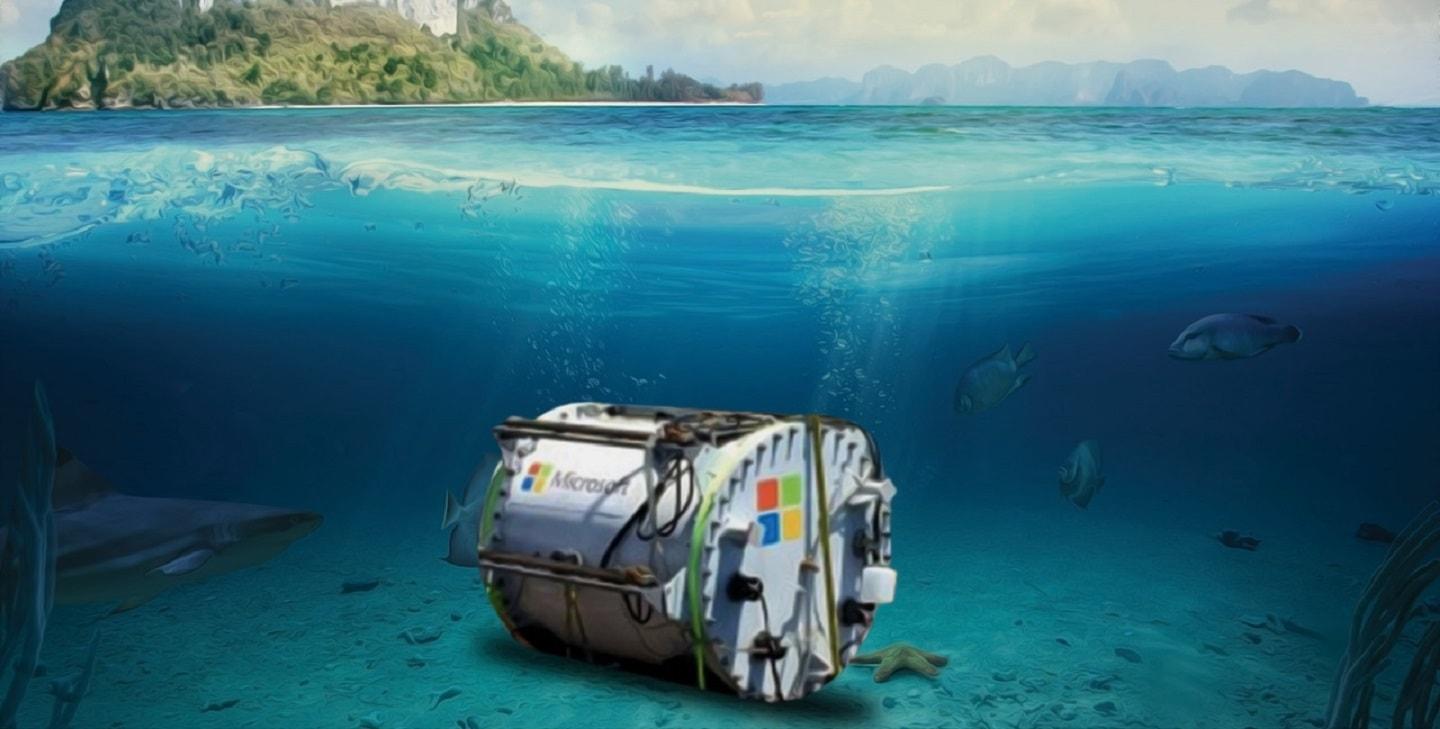 Data centre under the sea Data centre under the sea