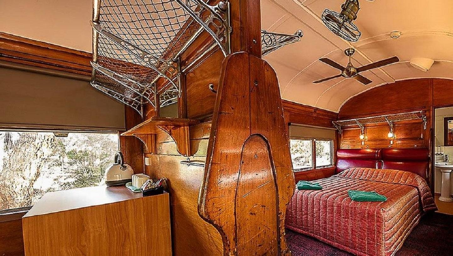 Undara train accommodation Australia Undara train accommodation Australia