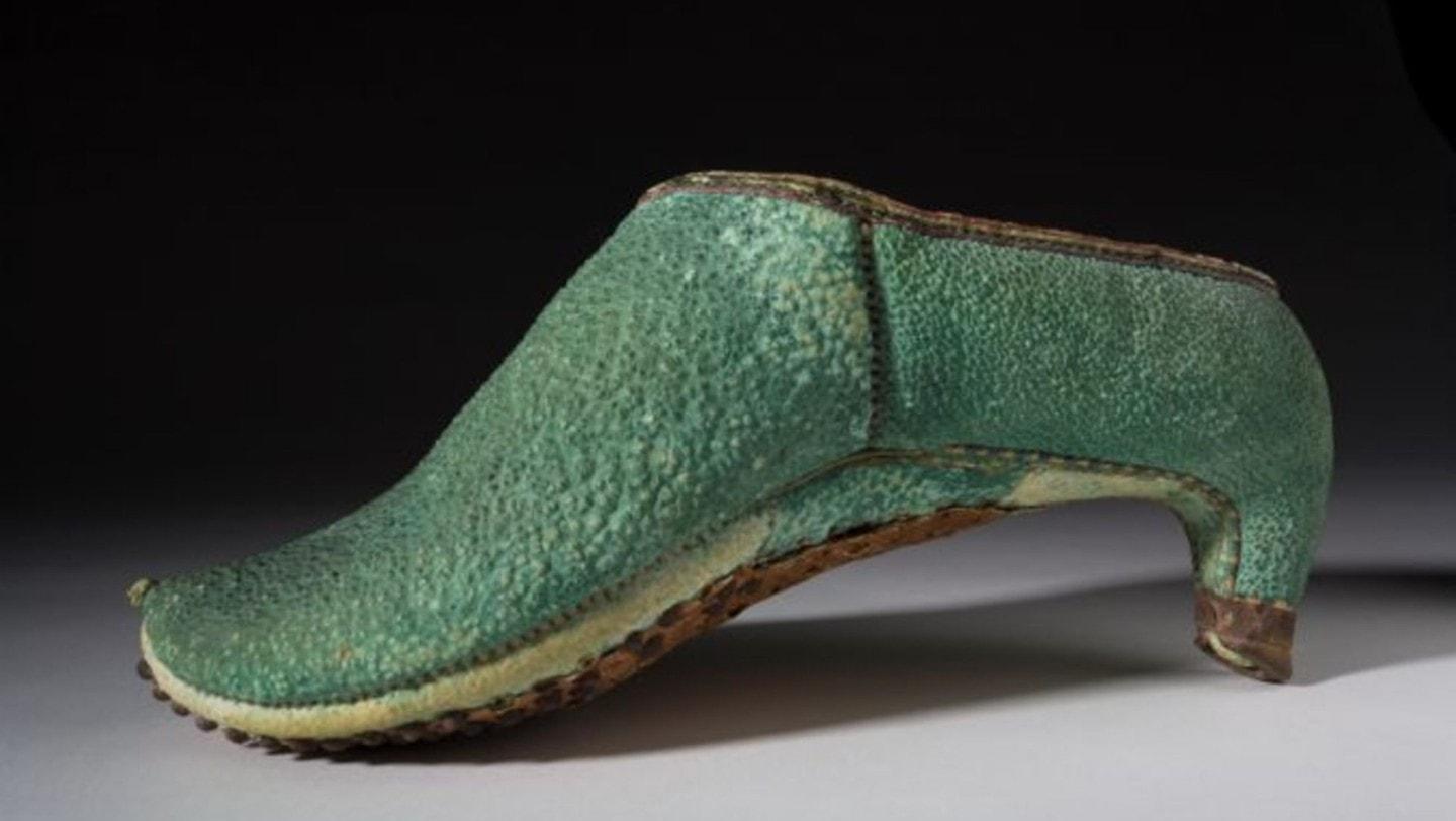 Ancient high heel shoe Ancient high heel shoe